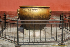 Copper vat for water storage