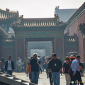 The smoggy look of the Forbidden city