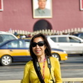 Me in front of Chairman Mao