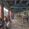 Covered walkway to the Temple of Heaven