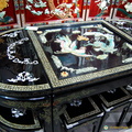 Black lacquer table