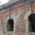 A row of kilns