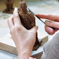 Making of terracotta warriors