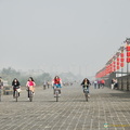 Cyclists on Xi'an City Wall