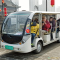 Battery-Operated Carts on Xi'an City Wall