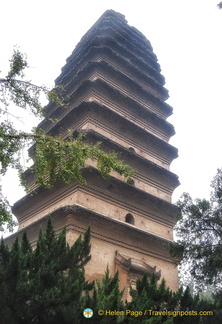 Buddhist temple pagoda