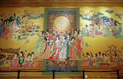 Screen Depicting the Flourishing Tang Dynasty