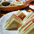 Salad sandwich at Tian Lai Teahouse