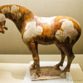 Tang Dynasty Tri-color Horse with Lowered Head