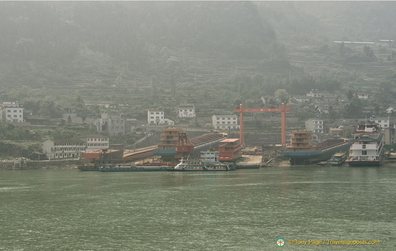 Shipyard on the Yangtze