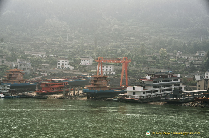Ship Repair Yard on the Yangtze