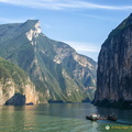 Famous View of Qutang Gorge