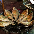 Fried Fish at the Sandouping Village Market