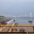 Ship Traffic at the Three Gorges Dam Ship Lock