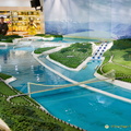 Model of the Three Gorges Dam and Ship Lock
