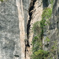 Hanging Coffin at the Top of the Crevice