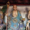 Statues of Three Disciples of Buddha