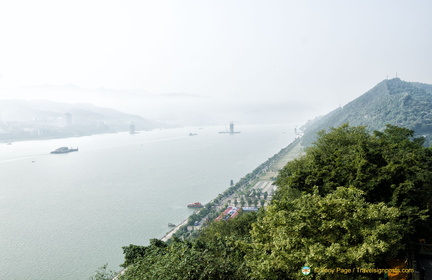 Hazy View of the Yangtze River