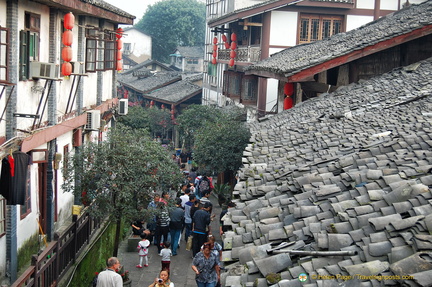 View of Ciqikou Main Street