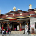 Close-up of Ganden Sumtseling Monastery Entrance