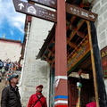 Signpost at Ganden Sumtseling Monastery