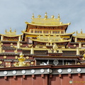 Gilded Roof Decorations of Sumtseling Monastery